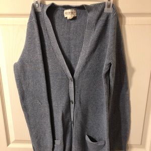 Ralph Lauren. Blue button up Cardigan Sweater. Xl